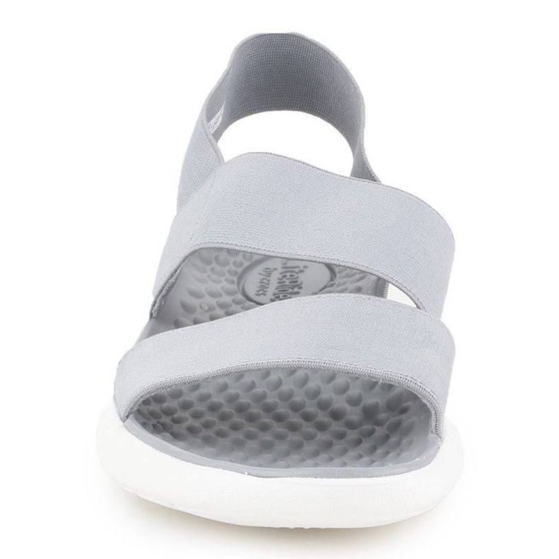 Crocs Literide Stretch Sandal W 206081-00J siva 1
