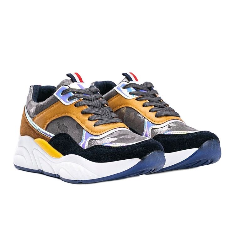 Sive camo tenisice iz Lindsaya smeđa 1