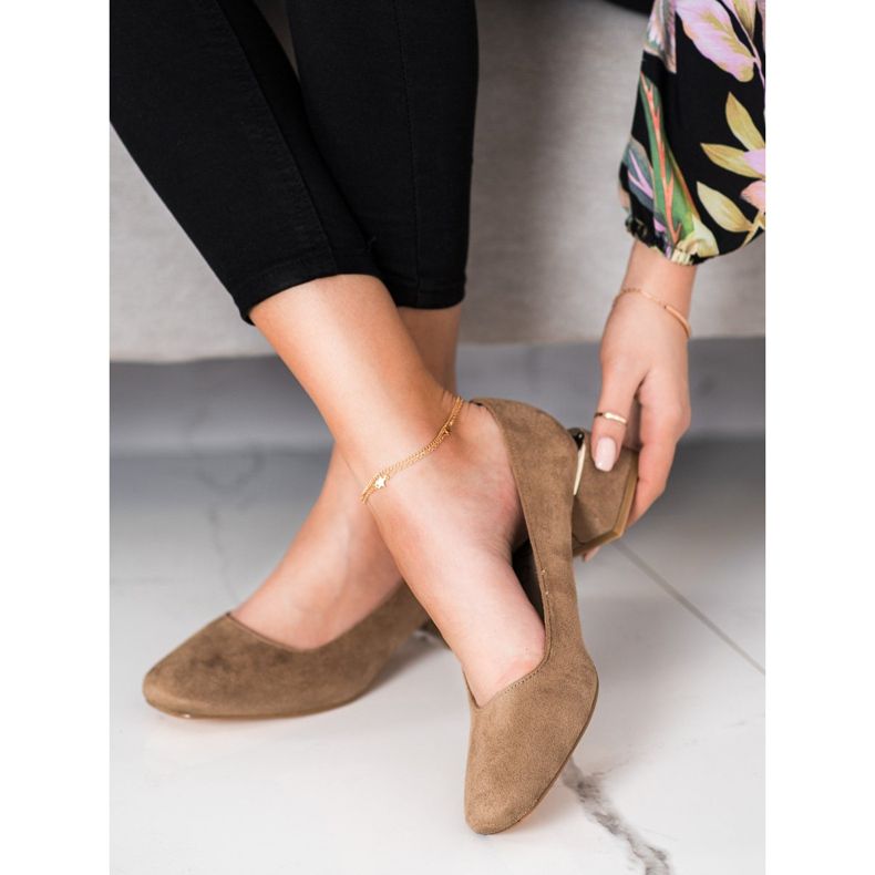 Filippo Pumpe na visokim potpeticama smeđa 2