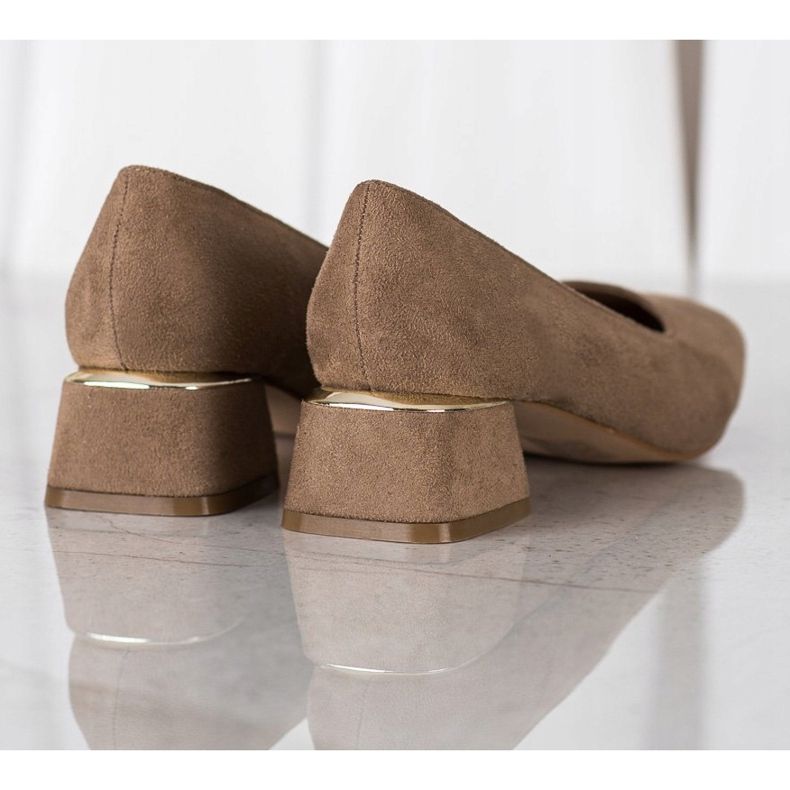 Filippo Pumpe na visokim potpeticama smeđa 1