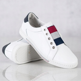 Filippo Sportske cipele, tenisice od kože bijela 2