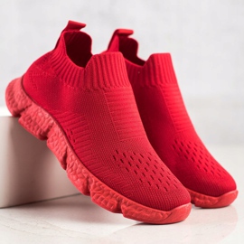 SHELOVET Modne slip-on tenisice crvena 1
