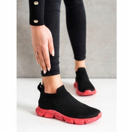 SHELOVET Modne slip-on tenisice crna 2