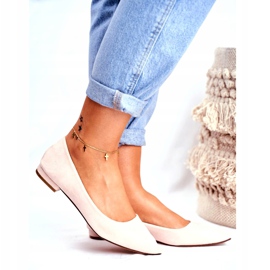 Evento Ženske balerinke u Spitz Suede bež boji Westley 3