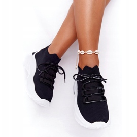 Ženske sportske čarape Black KeSports DKB2518 crna 1