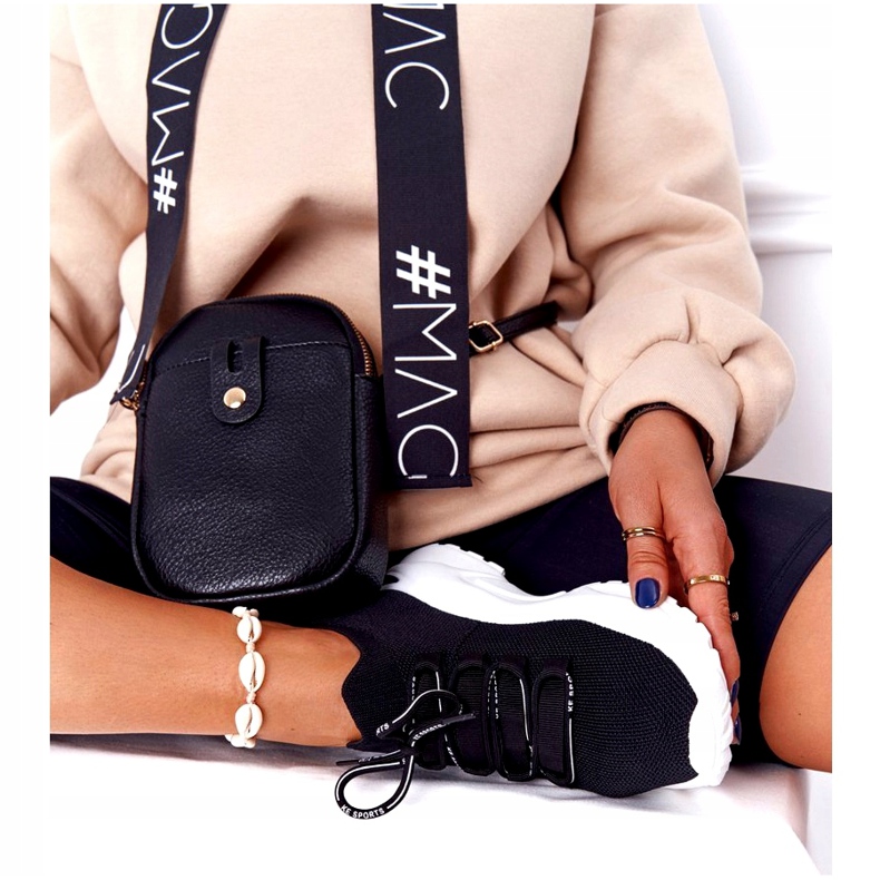 Ženske sportske čarape Black KeSports DKB2518 crno 2