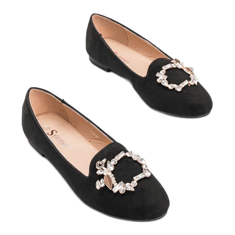 Ženske crne ženske briljantice crno 1