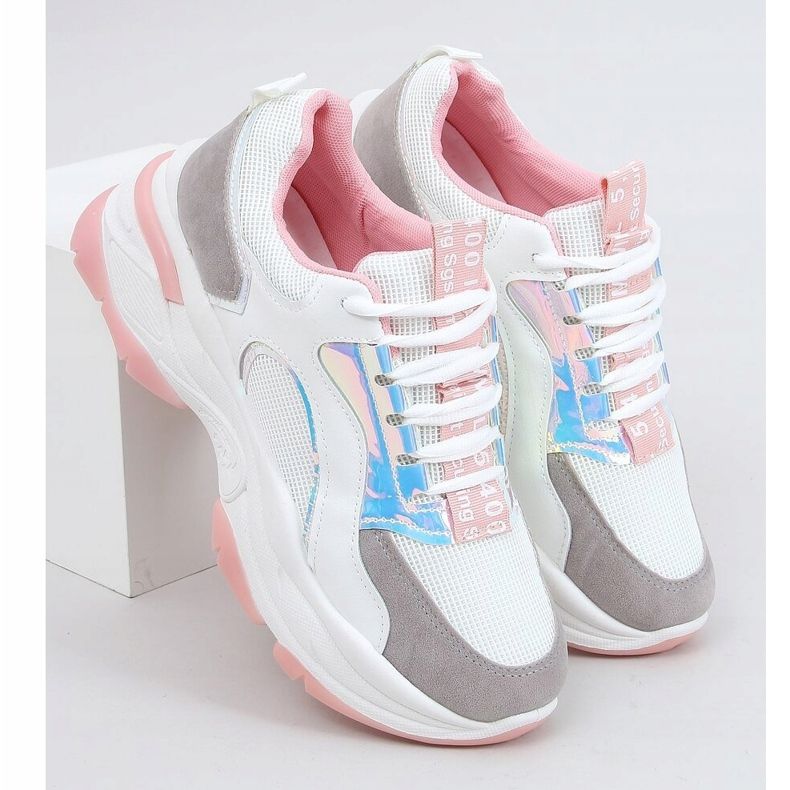 Bijele sportske cipele R12YD518-11 Pink bijela ružičasta 1
