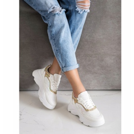 SHELOVET Modne tenisice bijela 2