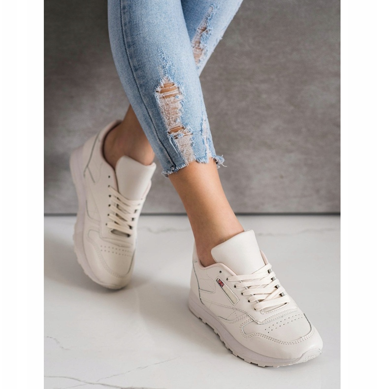 SHELOVET Klasične tenisice bež 2