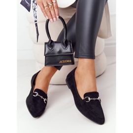 Ženske natikače Sergio Leone MK711 Suede Crna 2