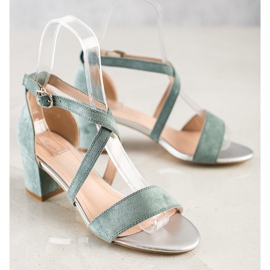 Sergio Leone sandale na remen raznobojna plava 1