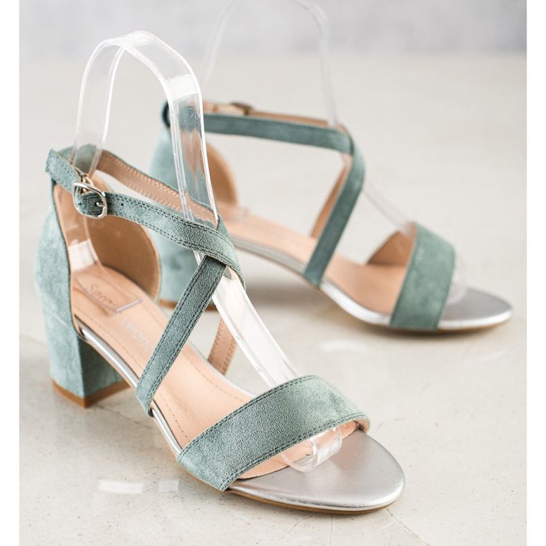 Sergio Leone sandale na remen višebojan plava 1