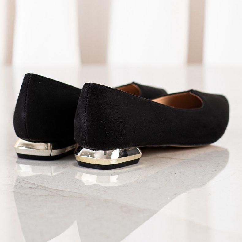 Filippo Pumpe s ukrasnom petom crno 1