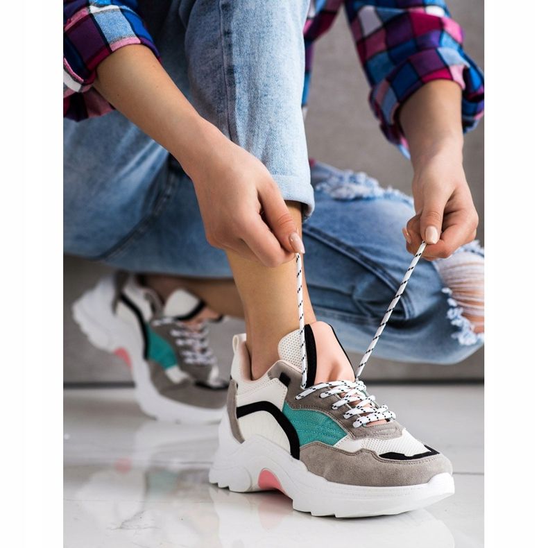 SHELOVET Modne šarene tenisice višebojan 1