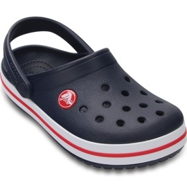 Crocs za djecu Crocband Clog K mornarsko plava-crvena 204537 485 tamnoplava 1