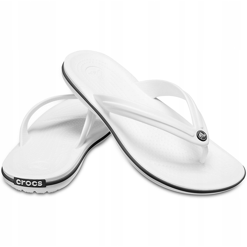 Crocs papuče Crocband Flip bijele 11033 100 bijela 1