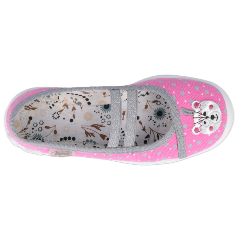 Balerine Befado dječje cipele 116X284 ružičasta srebro siva 2