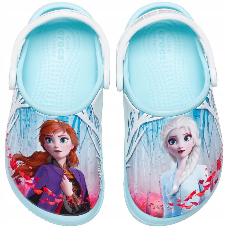 Crocs za djecu Fl Ol Disney Frozen 2 Clog plava 206167 4O9 višebojan 1