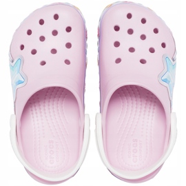 Crocs za djecu Fl Star Band Clog pink 207075 6GD ružičasta 1
