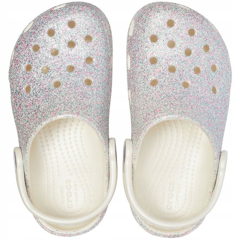 Crocs kids Classic Glitter Clog raznobojna 205441 159 1