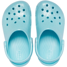 Crocs kids Classic Glitter Clog plava 205441 4O9 1
