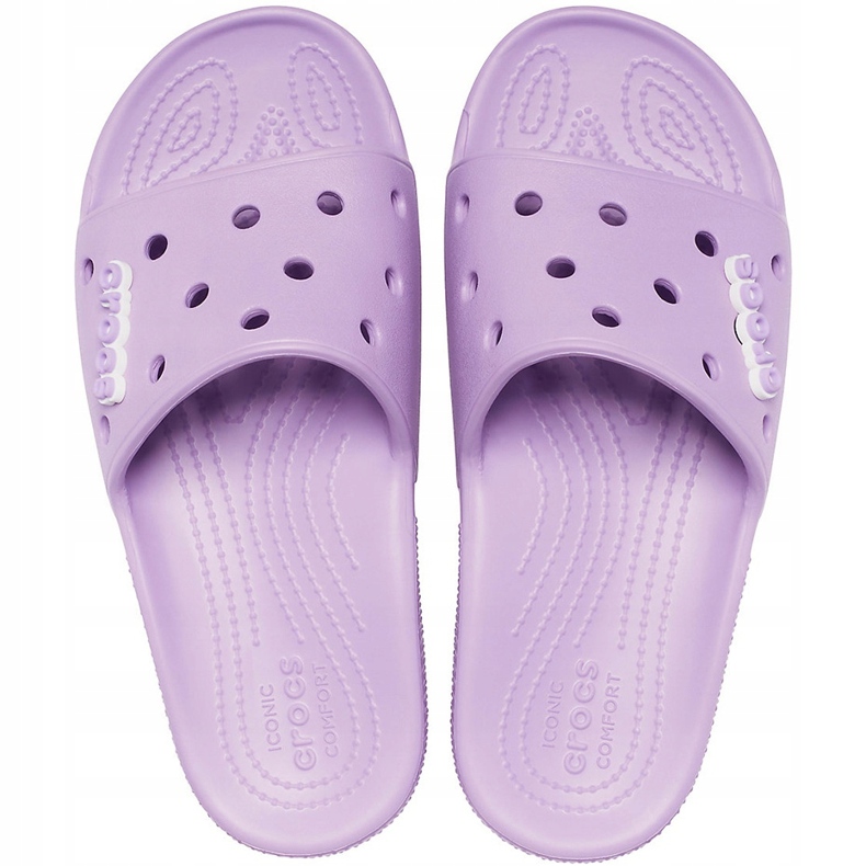 Crocs Classic Slide ženske papuče ljubičaste 206121 5PR ljubičasta 1