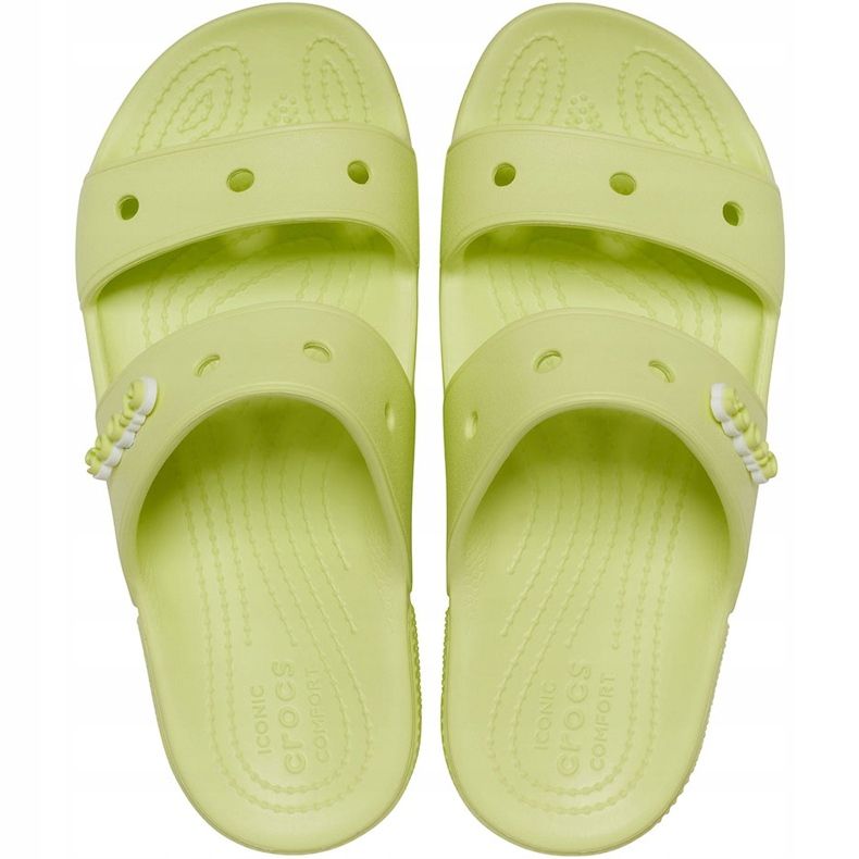 Crocs klasične papuče žute 206761 3U4 zelena žuta boja 1