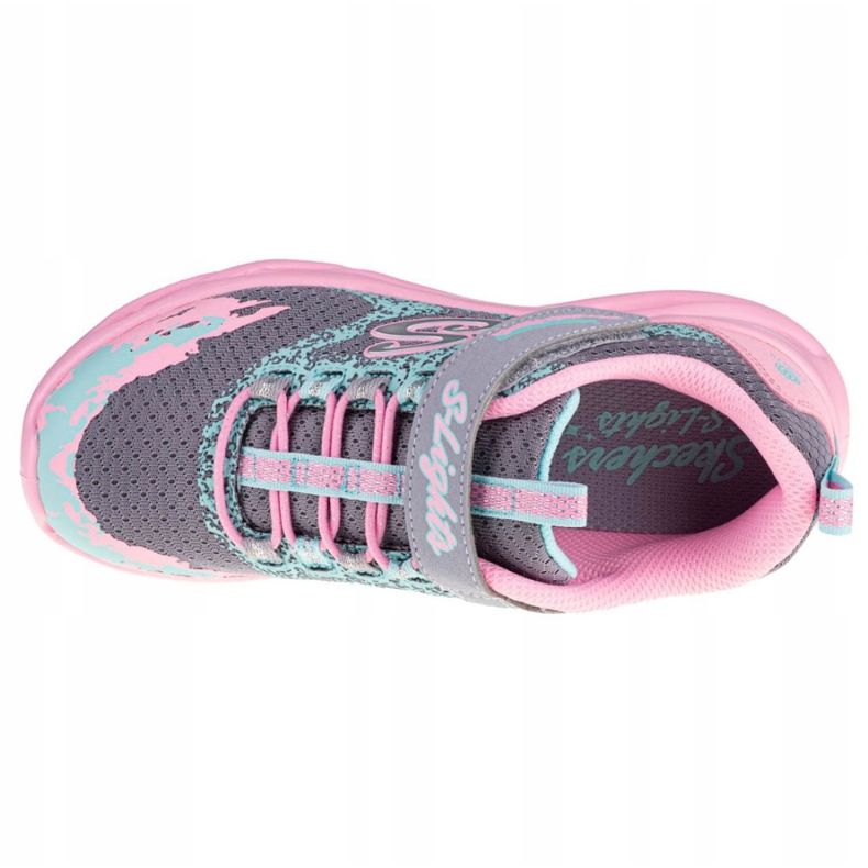 Skechers Twisty Brights W 302301L-GYPK Cipele ružičasta siva 2