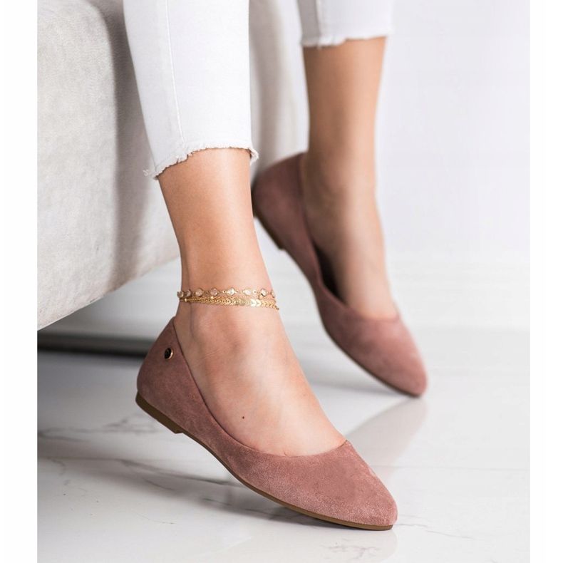 Klasične balerine Sergio Leone BL611 ružičasta 1