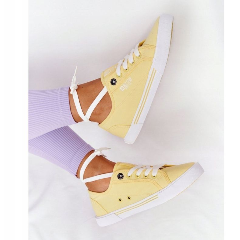 Ženske tenisice Big Star HH274062 Žuta žuta boja 1