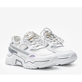 Bijele tenisice na debelom potplatu Leanna bijela 1