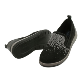 Befado ženske cipele 156D004 crna srebro 4