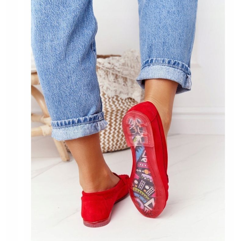 Mokasine od antilopa Sergio Leone MK722 Red crvena 1