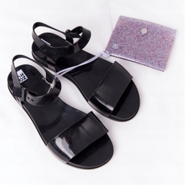 Mirisne ekološke gumene sandale ZAXY HH285127 Crna crno 2