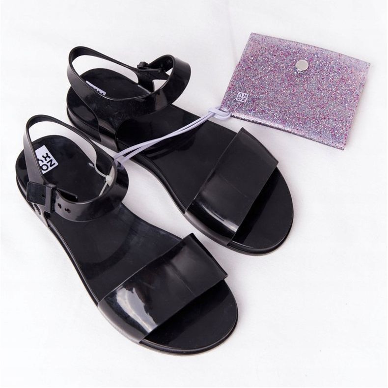 Mirisne ekološke gumene sandale ZAXY HH285127 Crna crno 2