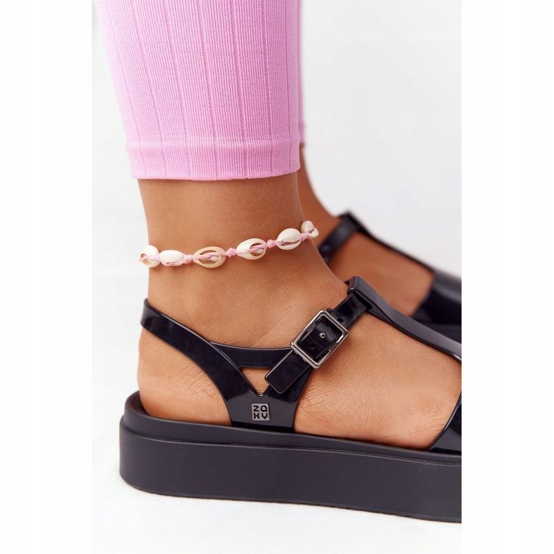 Mirisne ekološke gumene sandale ZAXY HH285116 Crna crno 1