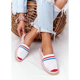 Tommy Big Star espadrile HH274486 bijele bijela crvena plava 2