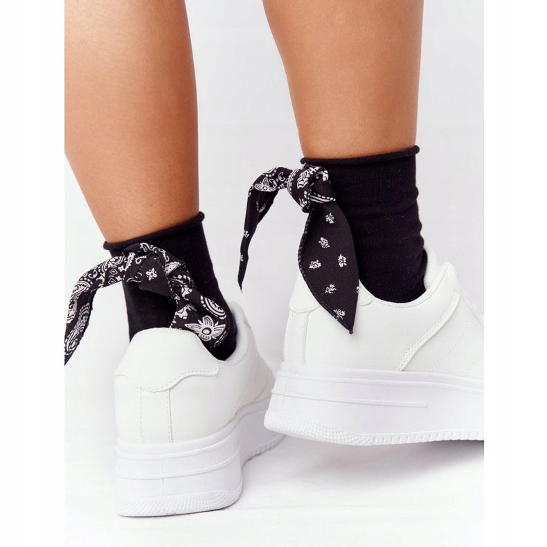 PS1 Ženske sportske cipele na platformi Bijela Ovo sam ja 1