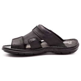 Polbut Muške papuče 358 crne crno 1