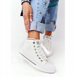 Ženske visoke tenisice Big Star HH274149 Bijele bijela 2