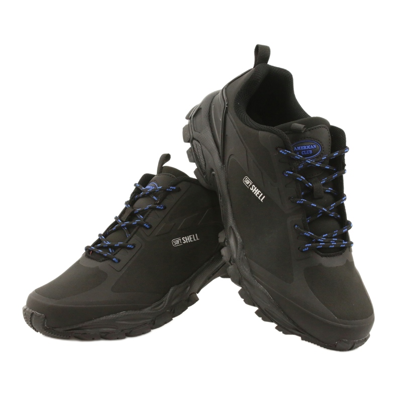 American Club Ženske sportske cipele softshell vodootporan HL18 crni crna 3