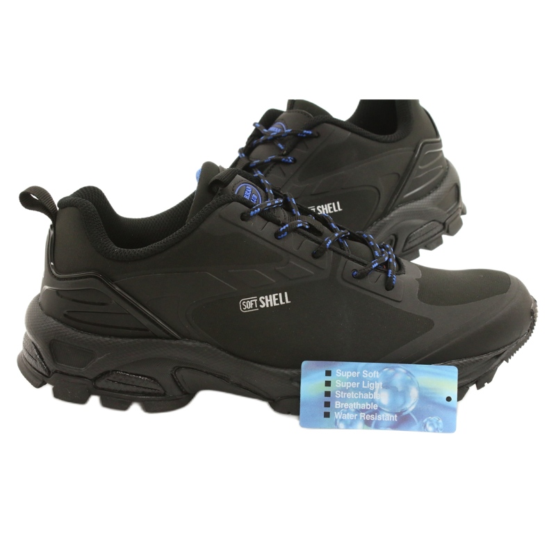 American Club Ženske sportske cipele softshell vodootporan HL18 crni crna 4