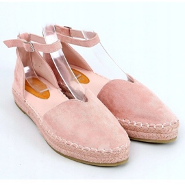 Ženske espadrile s izrezanim ružičastim 1219 Pink ružičasta 1