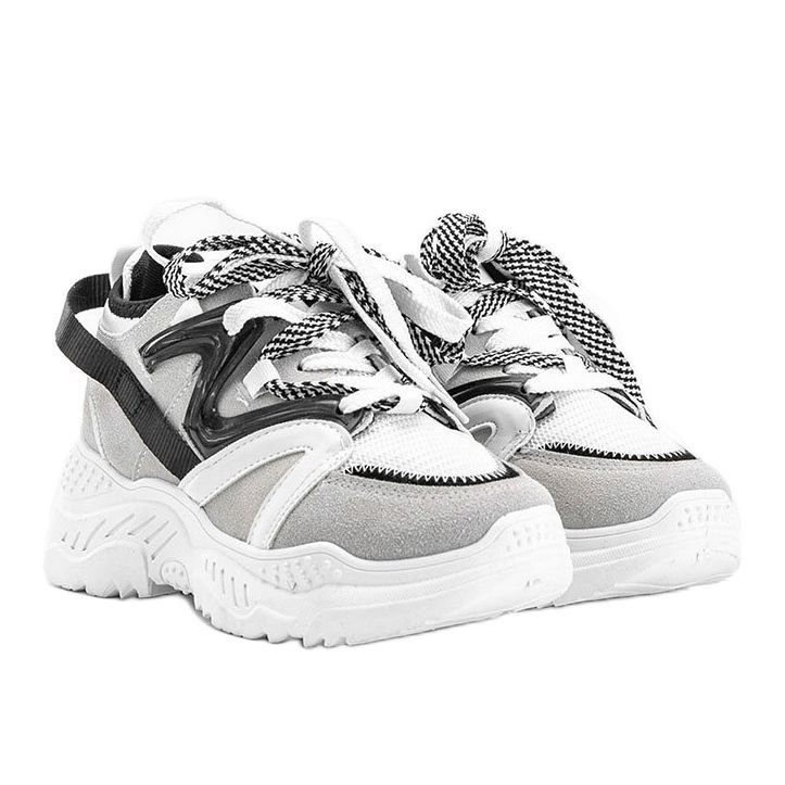 Sive tenisice na debelom potplatu Aracela siva 1