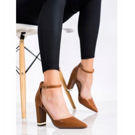 Diamantique Moderne pumpe u Spitzu smeđa 1