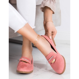 SHELOVET Elegantni gospodari s kubnim cirkonijem ružičasta 1