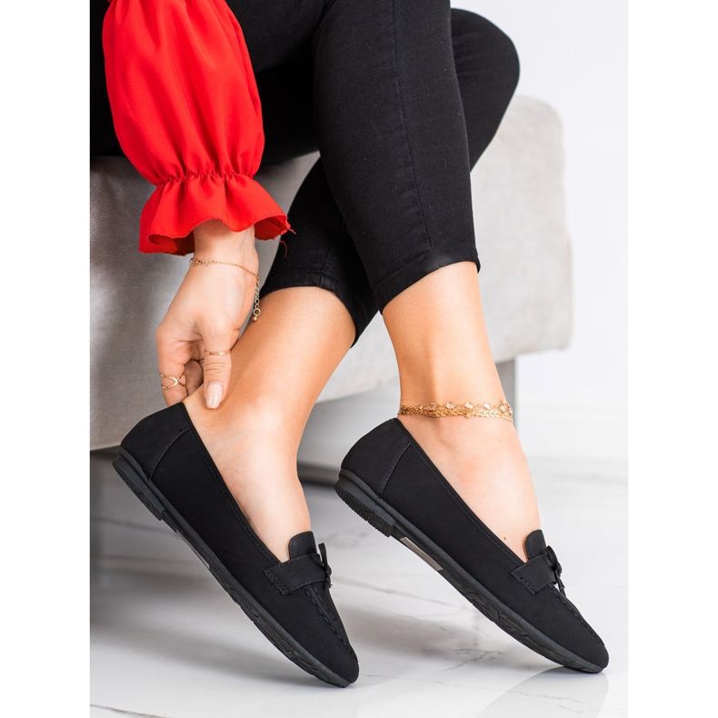 Diamantique Loaferi od eko kože crna 1