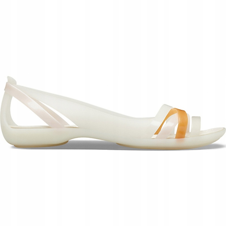 Crocs sandale Isabella Huarche 2 Ravne W bijele 204912 12U bijela 1
