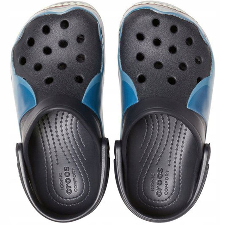 Crocs za djecu Fun Lab Shark Band Clg K crna 206271 001 crno 2
